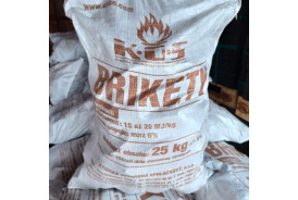 brikety REKORD 4", 25 kg brikety REKORD 4", 25 kg